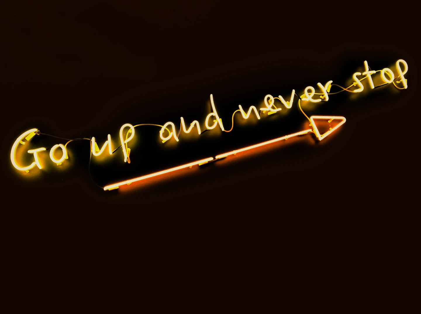 Go up and never stop
